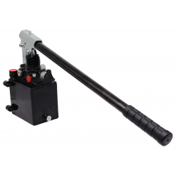 POMPA HYDRAULICZNA RĘCZNA JEDNOSTRONNA 25cm3 PRB + ZBIORNIK 1L
